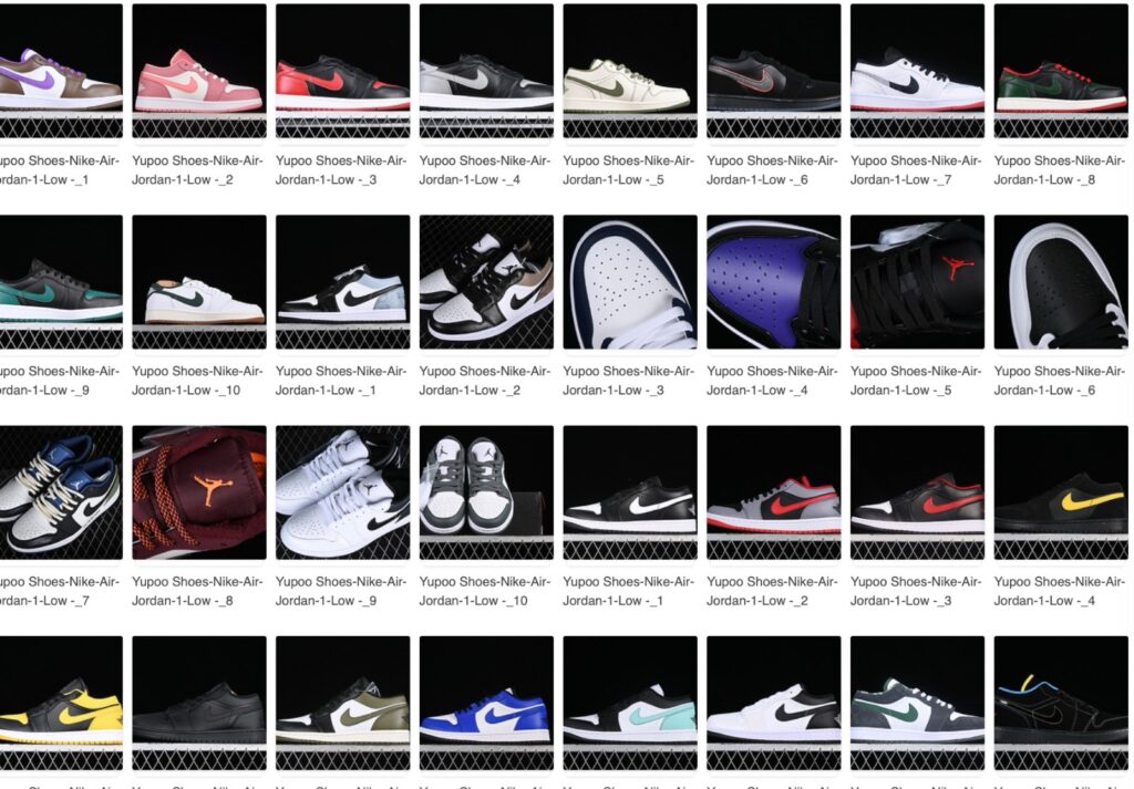 Air Jordan 1 Low replica sneakers 2025 collection
