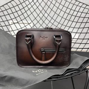 Berluti-Tote-bag-with-stylish-traits-Brown-01A