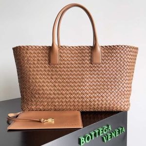 Bottega-Veneta-Tote-style-18-Brown-01A