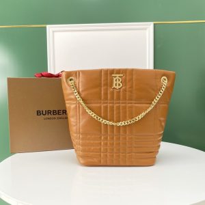 Burberry-Quilted-Tote-with-Chain-Details-Tan-01A