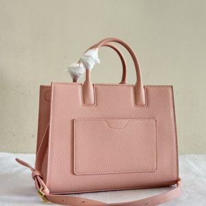 Burberry-Tote-bag-with-structured-design-Brown-01A