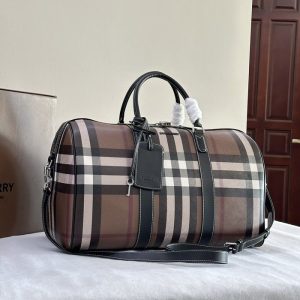 Burberry-Tote-bag-with-stylish-traits-Brown-01A
