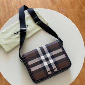 Burberry-Tote-with-stylish-traits-Brown-01A-2