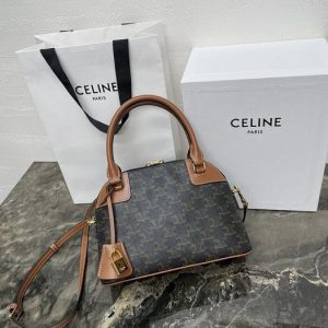 Celine-Stylish-Tote-with-Dual-Handles-Grey-01A