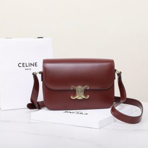 Celine-Tote-Bag-Burgundy-01A