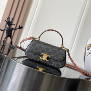 Celine-Tote-Bag-with-Stylish-Features-Black-01A