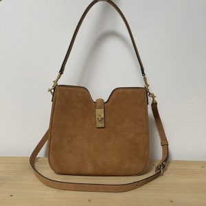 Celine-Tote-Bag-with-stylish-features-Tan-01A-2