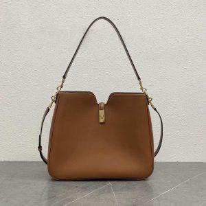 Celine-Tote-bag-with-minimalist-design-Brown-01A