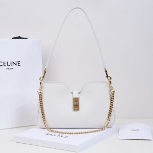 Celine-Tote-bag-with-minimalist-design-White-01A