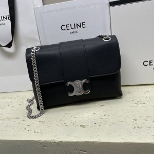 Celine-Tote-chic-and-modern-design-Black-01A