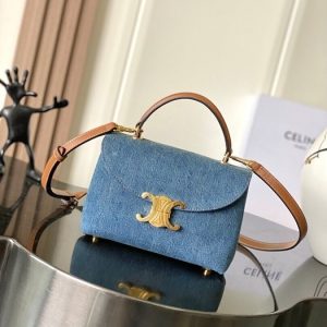 Celine-Tote-style-27-Blue-01A