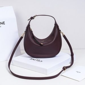 Celine-Tote-style-71-Burgundy-01A