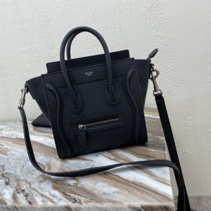 Celine-Tote-style-81-Black-01A