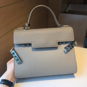 Delvaux-Tote-bag-with-structured-design-Grey-01A