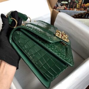 DolceGabbana-Tote-bag-with-elegant-features-Green-01A