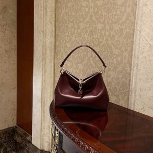 DolceGabbana-Tote-bag-with-stylish-features-Burgundy-01A
