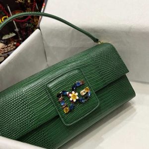 DolceGabbana-Tote-with-floral-embellishment-Brown-01A