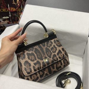 DolceGabbana-Tote-with-stylish-traits-Brown-01A