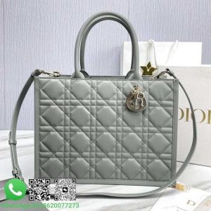 Dior-Quilted-Tote-Grey-01A