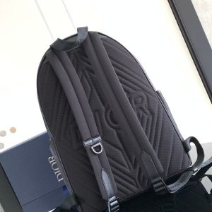 Dior-Tote-Bag-with-stylish-traits-Black-01A-3