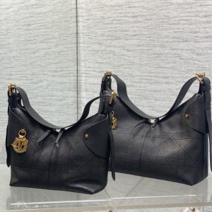 Dior-Tote-bag-with-elegant-styling-Black-01A