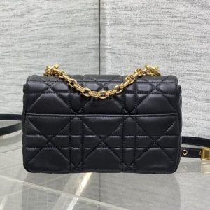 Dior-Tote-bag-with-quilted-design-Black-01A