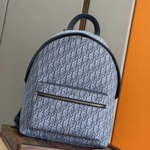 Dior-Tote-bag-with-stylish-design-traits-Blue-01A