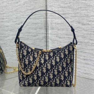 Dior-Tote-bag-with-stylish-features-Navy-01A-2