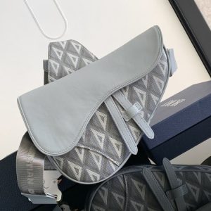 Dior-Tote-bag-with-stylish-traits-Grey-01A-6