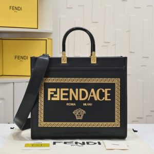 Fendi-Tote-style-27-Black-01A
