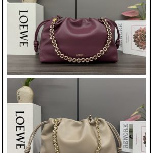 Loewe Burgundy Bags 2026 Latest styles