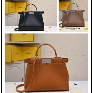 Fendi-Tote-style-43-Brown-01A