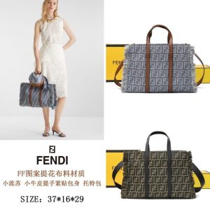 Fendi-Tote-style-46-Grey-01A
