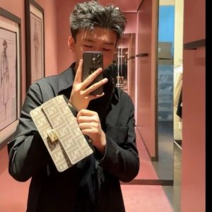 Fendi-Tote-with-stylish-features-Brown-01A