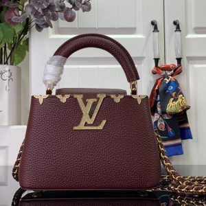 Burgundy yupoo Top quality