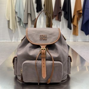 Miu-Miu Grey Latest styles 2026 Bags