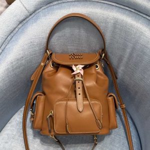 Miu-Miu Tan Latest styles 2026 Bags