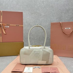 Miu-Miu Beige Latest styles 2026 Bags