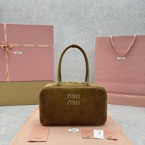 Miu-Miu Brown Latest styles 2026 Bags