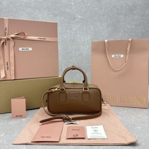 Miu-Miu Brown Latest styles 2026 Bags