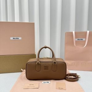 Miu-Miu Brown Latest styles 2026 Bags