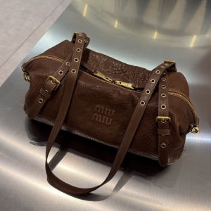 Miu-Miu Brown Latest styles 2026 Bags