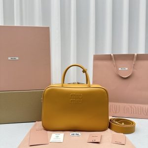 Miu-Miu Tan Latest styles 2026 Bags