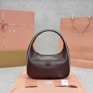 Miu-Miu Brown Latest styles 2026 Bags