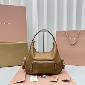 Miu-Miu Tan Latest styles 2026 Bags