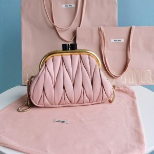 Miu-Miu Beige Latest styles 2026 Bags
