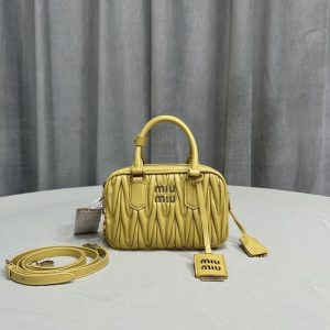 Miu-Miu Beige Latest styles 2026 Bags