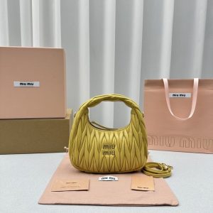 Miu-Miu Beige Latest styles 2026 Bags