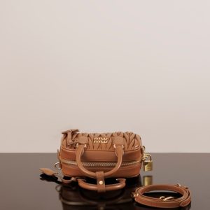 Miu-Miu Brown Latest styles 2026 Bags