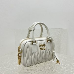 Miu-Miu White Latest styles 2026 Bags